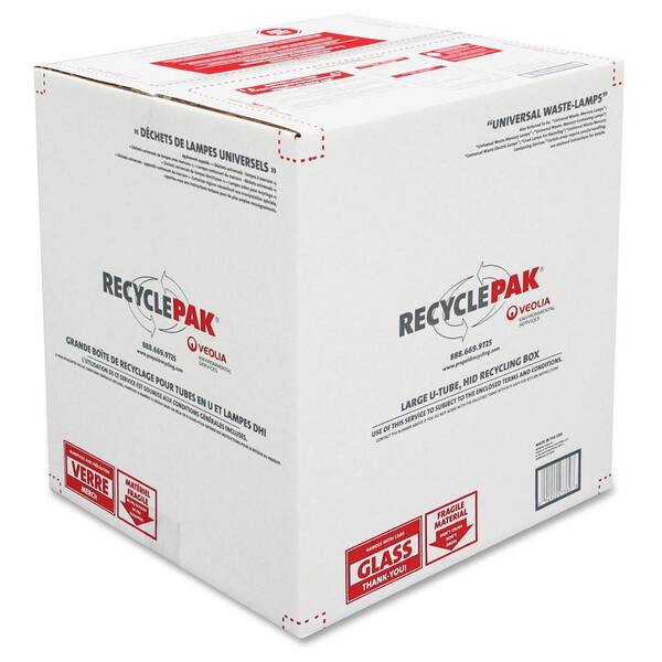 RecyclePak 2 ft. U-Tube/HIDS Large Recycle Box