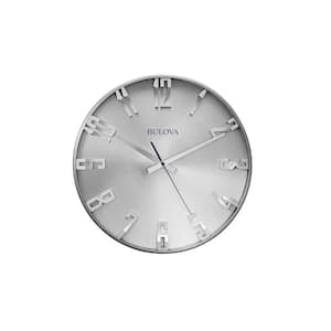 16 in. H x 16 in. W Wall Clock with Slimline Metal Case