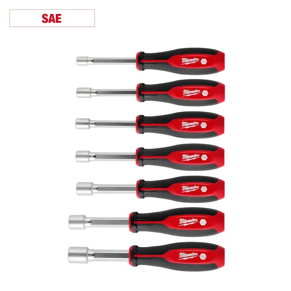 Milwaukee SAE HollowCore Nut Driver Set (7-Piece)