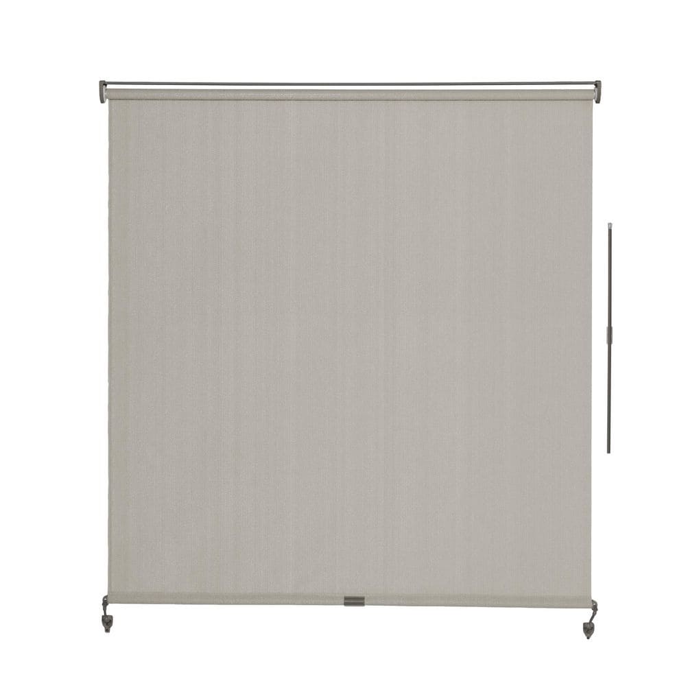 Essential Gray NuRise Cordless UV Blocking HDPE Outdoor Shade - 72 in. W x 72 in. L price history on PriceWatchPro