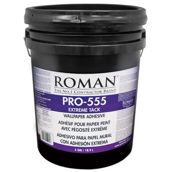 Roman PRO-555 5 gal. Extreme Tack Wallpaper Adhesive