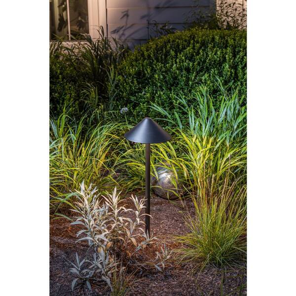 HINKLEY - Hinkley Springfield Mini LED Low-Voltage Path Light, Matte Bronze