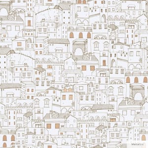 Daylight Amalfi Vinyl Peel and Stick Wallpaper Roll (Covers 28 sq. ft.)