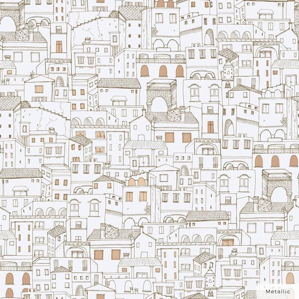 Daylight Amalfi Vinyl Peel and Stick Wallpaper Roll (Covers 28 sq. ft.)