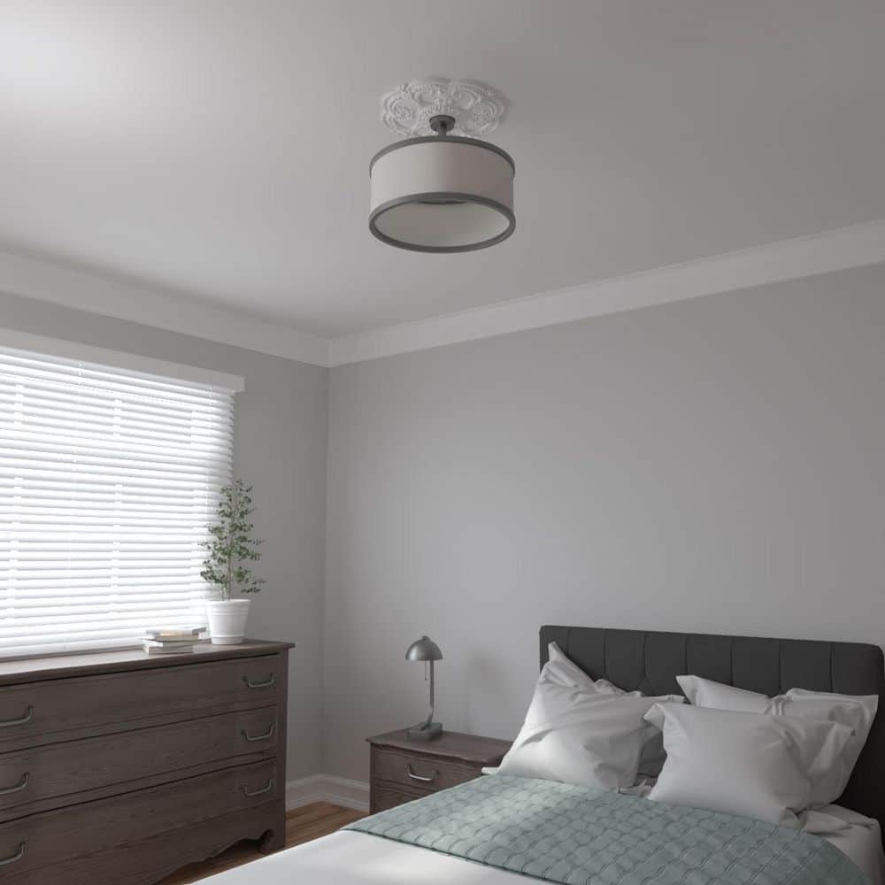 Rotherham 18" White High-Density Urethane Ceiling Medallion