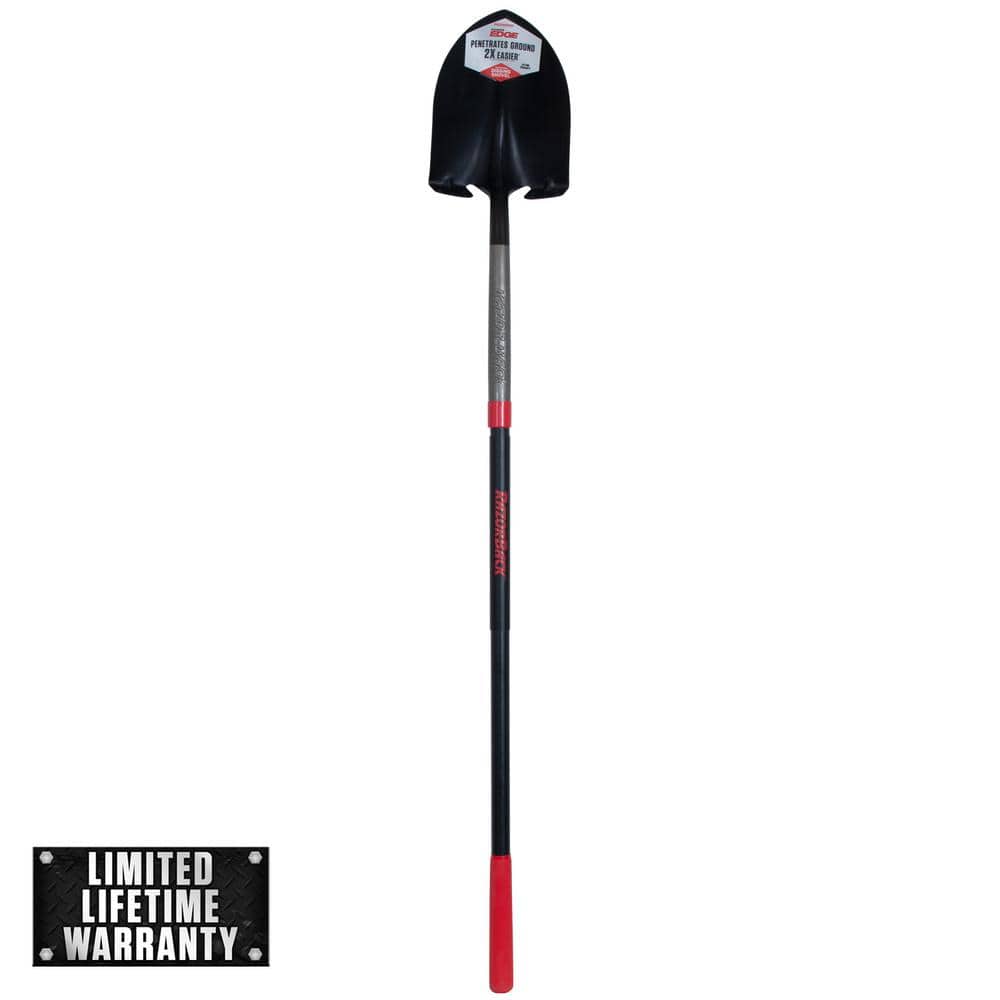 Razor-Back PowerEdge 48 in. Fiberglass Handle Super Socket Digging Shovel 3594400 - The Home Depot