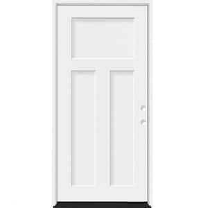 Steves & Sons Legacy 36 in. x 80 in. 3 Panel Craftsman LHIS