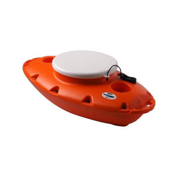 CreekKooler 15 qt. Floating Beverage Cooler in Orange