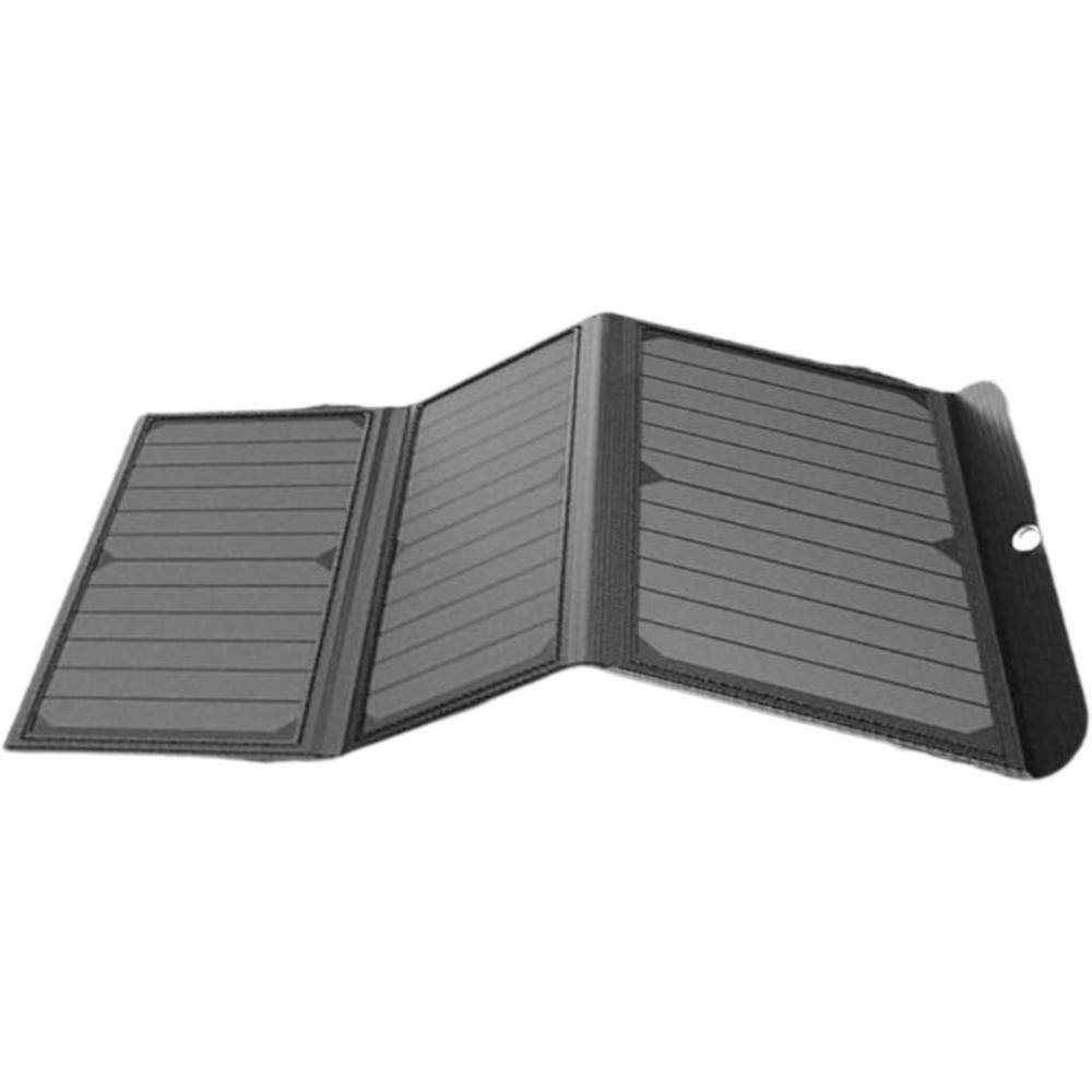 30-Watt Foldable Portable Outdoor Solar Panel, Monocrystalline Silicon, Sol