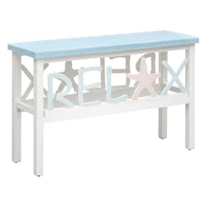 47 in. Marianna Multi-Color Rectangle Wood Top Console Table