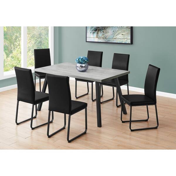 Grey Dining Table Hd1136 The Home Depot