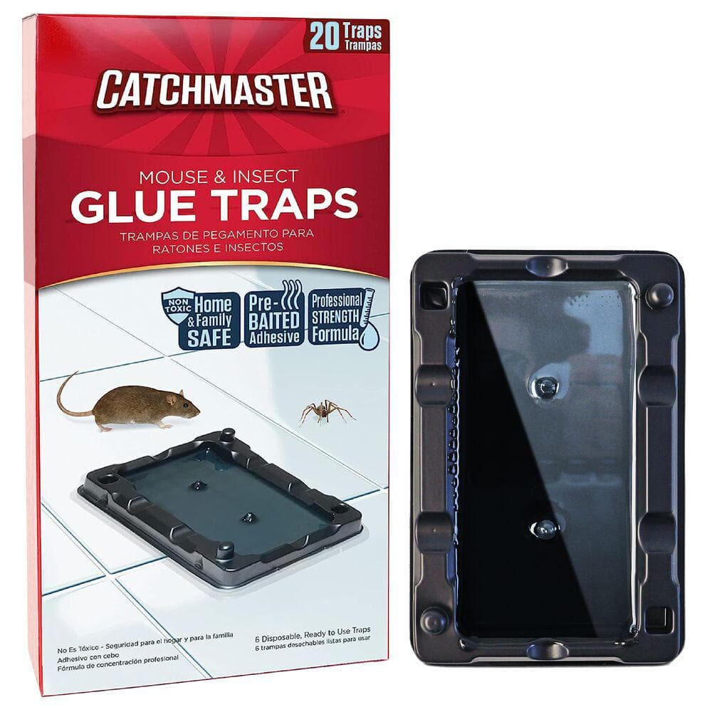 UPC 029049001045 product image for PRO Mouse and Insect Glue Traps (20-Pack) | upcitemdb.com