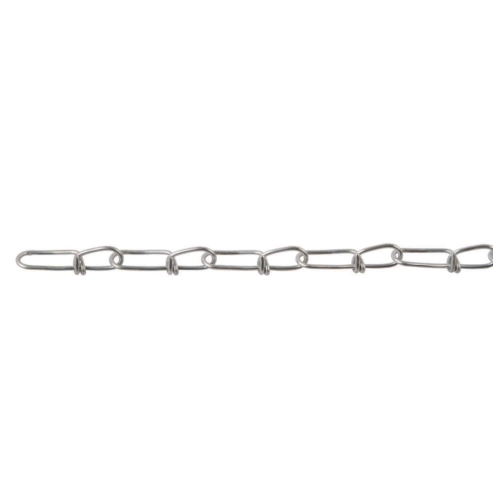 "#5 x 100 ft. Bright Galvanized Steel Double Loop Chain" price history on PriceWatchPro