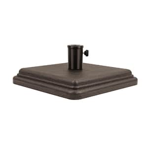 US Weight 40 Pound Patio Umbrella Base Designed to be Used with a Patio Table (in Bronze)