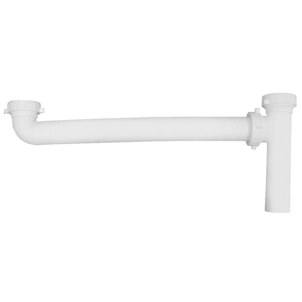 1-1/2 in. x 16 in. White Plastic Slip Joint End Outlet Waste price history on PriceWatchPro