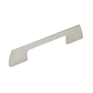 Clason Collection 3 3/4 in. (96 mm) Brushed Nickel Modern Rectangular Cabinet Bar Pull