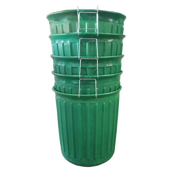 Carry Barrel 60-Gallons Green Plastic Trash Can Outdoor in the Trash Cans  department at