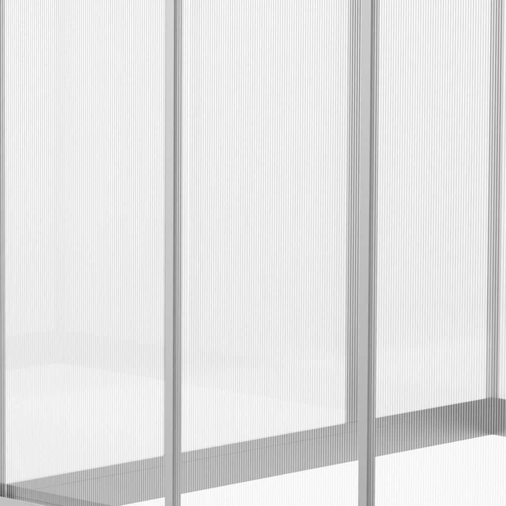 Outsunny 8' x 6' Clear Polycarbonate Walk-In Greenhouse
