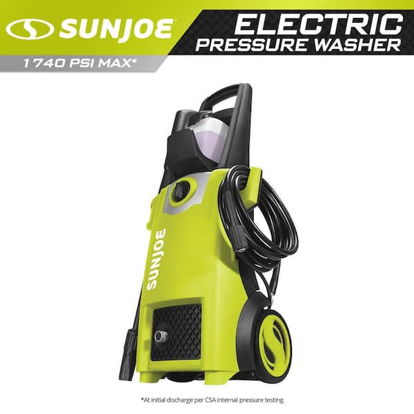 Sun Joe SPX2000 1740 PSI GPM Electric Pressure Washer, | atelier-yuwa ...