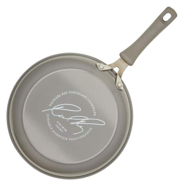 Rachael Ray Cook + Create Aluminum Nonstick Frying Pan 10 Gray