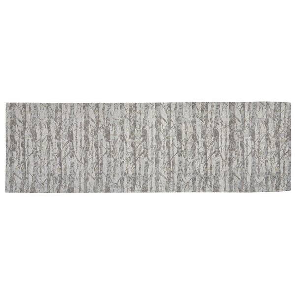 Park Designs Rustic Birch Tree Chenille 2 ft x 6 ft Runner Rug - Gray ...