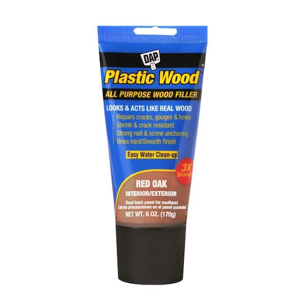 DAP Plastic Wood 6 oz. Red Oak Latex Wood Filler (6-Pack)