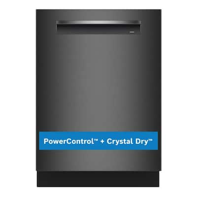 800 Series 24 in. Black Stainless Steel Top Control Tall Tub Pocket Handle Dishwasher with Stainless Steel Tub, 42 dBA