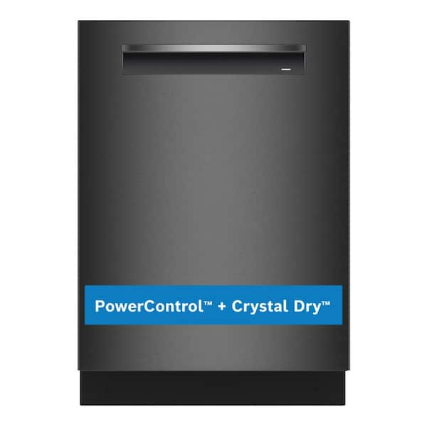 800 Series 24 in. Black Stainless Steel Top Control Tall Tub Pocket Handle Dishwasher with Stainless Steel Tub, 42 dBA