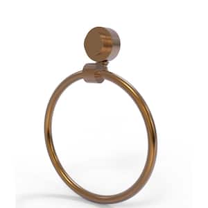 Venus Collection Towel Ring in Brushed Bronze