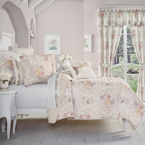 Unbranded Chardonnay Ivory Polyester Twin / Twin x l 2-Piece Quilt Set