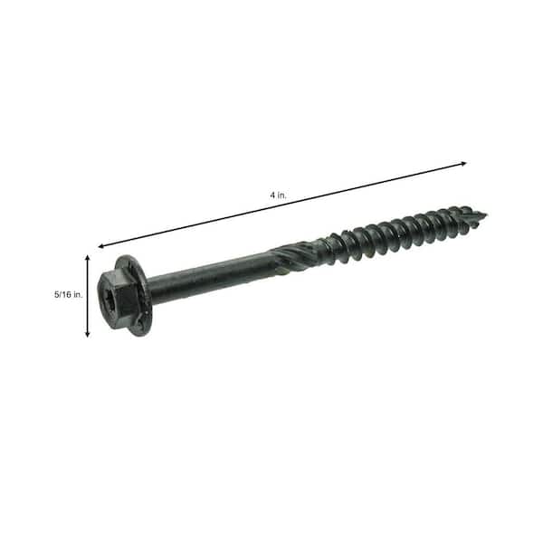 GRSSFW911250-GRIP-RITE #9 x 1-1/2 PrimeGuard Plus Coated T-25 Star Drive Washer Head Coarse Thread Type 17 Point STRUCTURAL Screw 50 Count