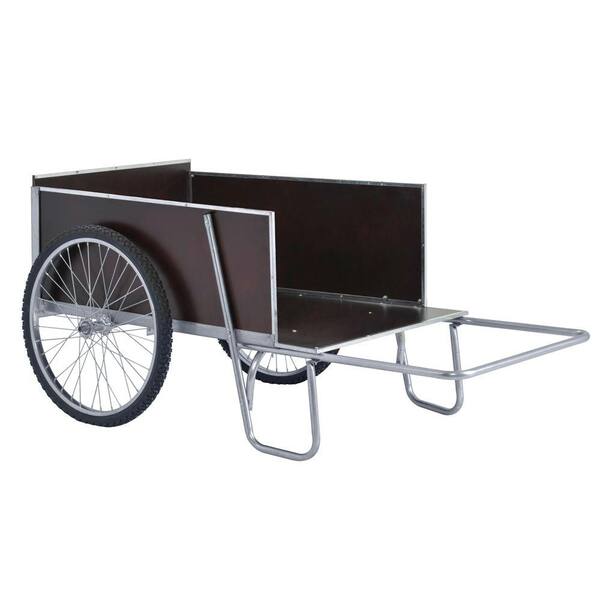 Sandusky 67 in. W 13.6 cu. ft. Steel Yard/Garden Cart