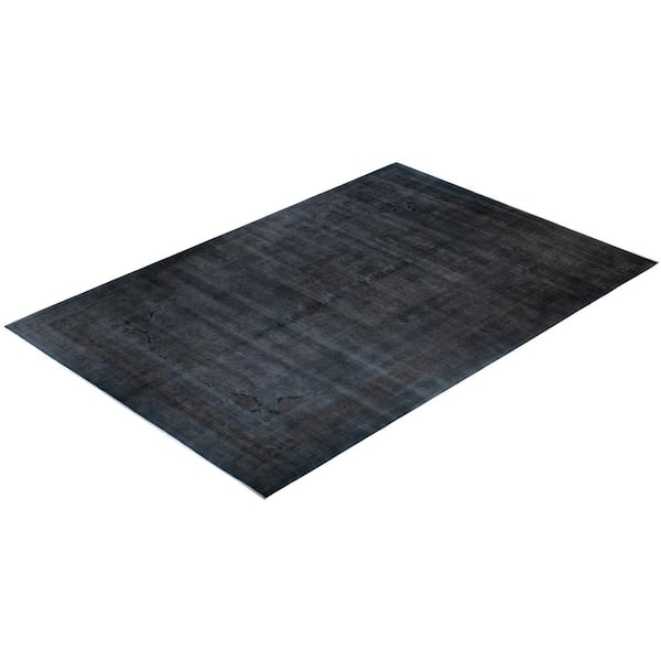 Fine Vibrance One-of-a-Kind Light Gray - 18 ft. 4 in. x 12 ft. 5 in. Handmade Area Rug