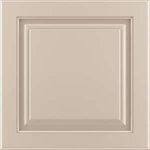 Portola 11 9/16-in. W x 3/4-in. D x 11 1/2-in. H in Painted Oat Cabinet Door Sample