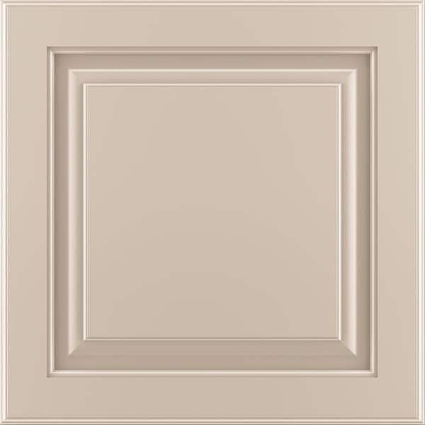 Portola 11 9/16-in. W x 3/4-in. D x 11 1/2-in. H in Painted Oat Cabinet Door Sample