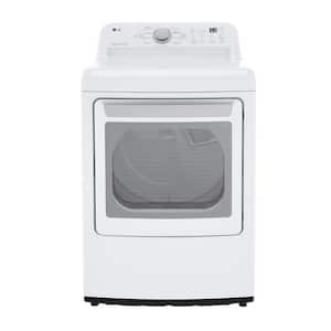 7.3 Cu. Ft. Vented Electric Dryer in White with Sensor Dry Technology