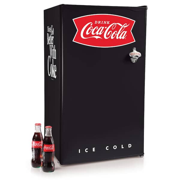 3.2 Cu. ft. Refrigerator With Freezer, Black