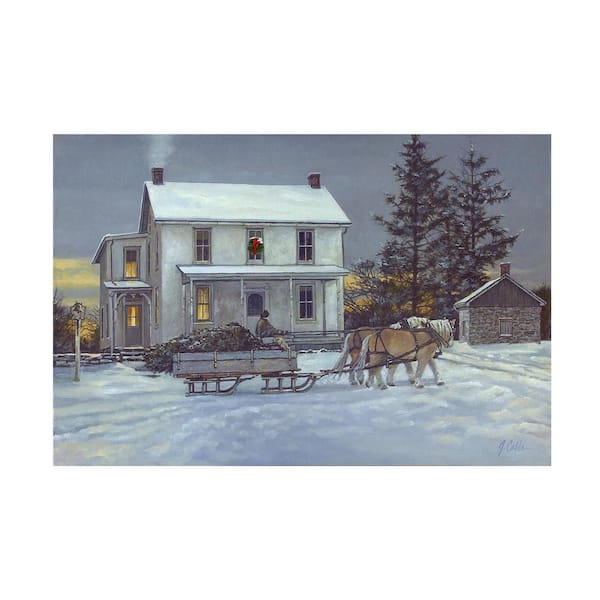 Trademark Fine Art Unframed Home Jerry Cable 'Special Delivery' Photography Wall Art 16 in. x 24 in.