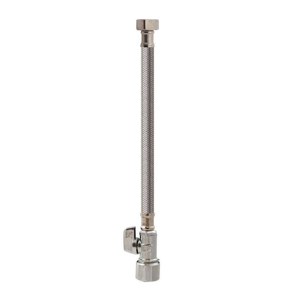 5/8 in. x 12 in. Quick Lock Stainless Steel Faucet Supply Line price history on PriceWatchPro