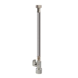 5/8 in. x 12 in. Quick Lock Stainless Steel Faucet Supply Line