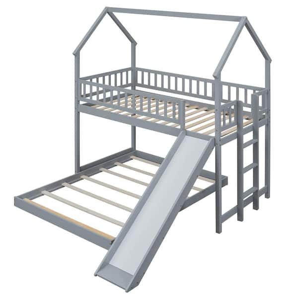 Packer Brown Kids Bunk Bed with Ladder Online at Low Price