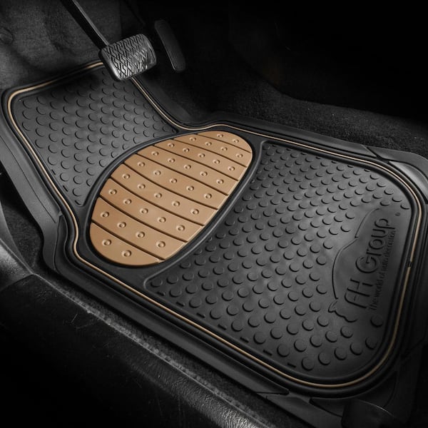 WeatherTech Tan 56 in. x 16 in. Over The Hump Rubber Car Mat