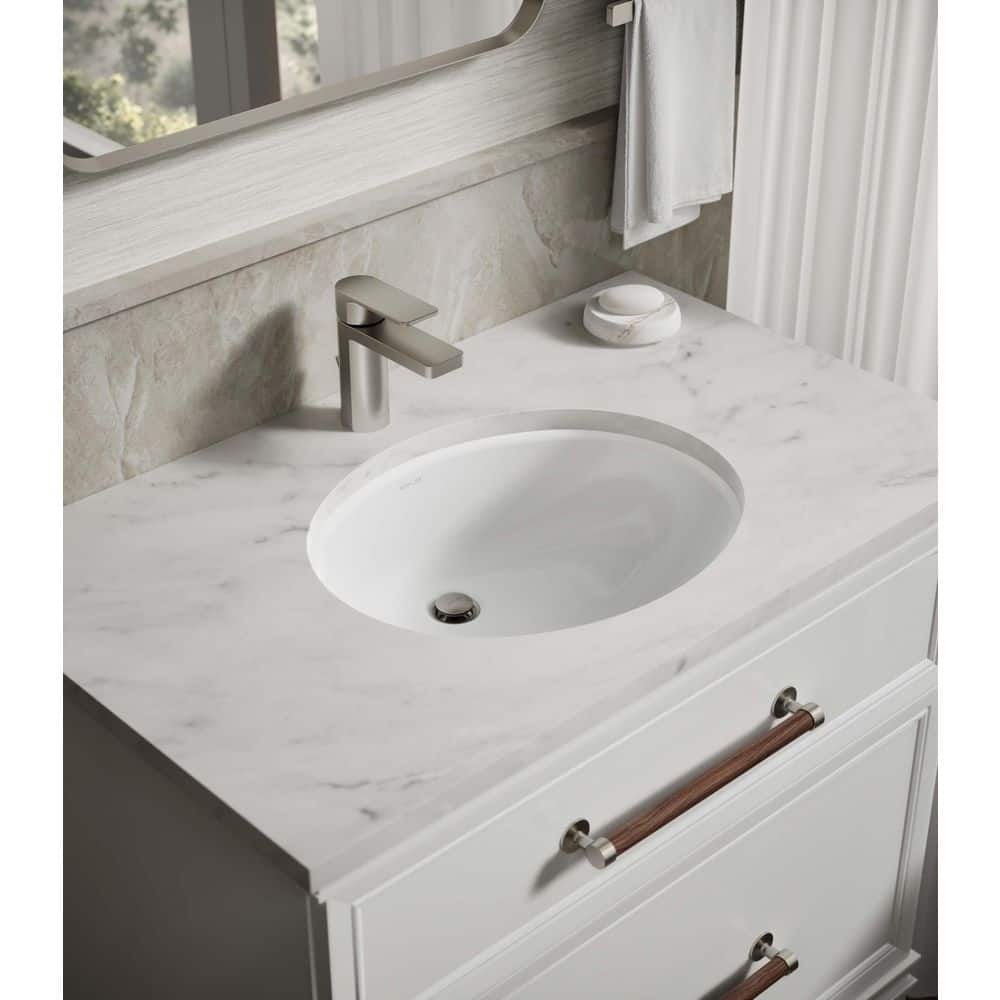Have a question about KOHLER Caxton 19-1/4 in. Oval Vitreous