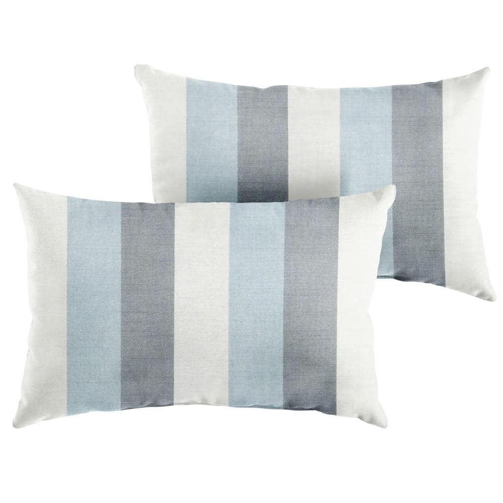 Sunbrella Direction Dew Rectangle Indoor/Outdoor Lumbar Pillow (2-Pack) price history on PriceWatchPro