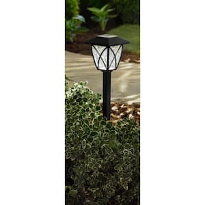 Cunningham 10 Lumens Solar Black LED Path Light