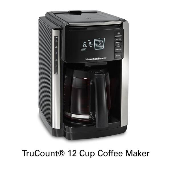 12 Cup Coffee Maker Machine Programmable Kitchen Counter Top Home Manual