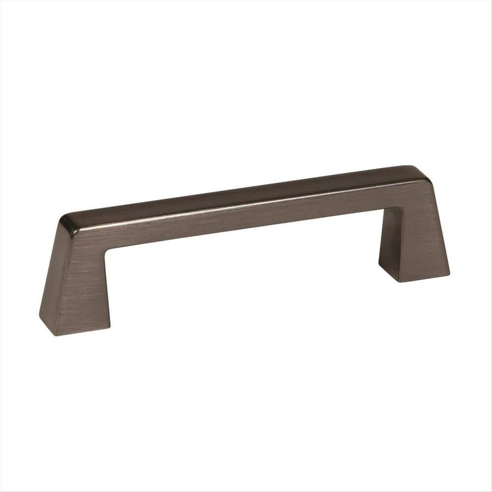 Blackrock 3-3/4 in. (96mm) Modern Gunmetal Arch Cabinet Pull