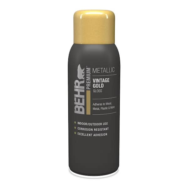 gold exterior metal paint