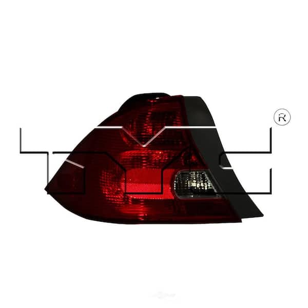 TYC Tail Light Assembly 2001-2003 Honda Civic 1.7L