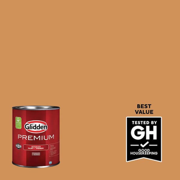 Glidden Premium 1 qt. PPG1202-6 Polo Pony Satin Interior Latex Paint